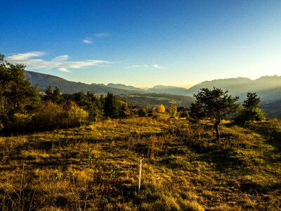 Nature mountains hiking