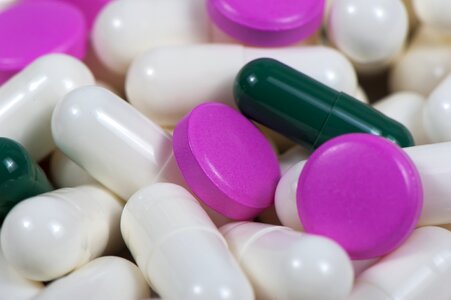 Health capsule background