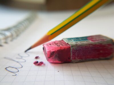 Pink rubber used