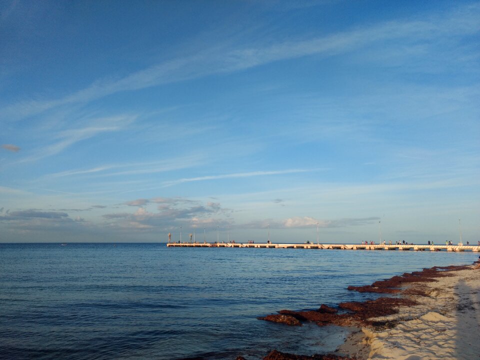 Nature ocean landscape