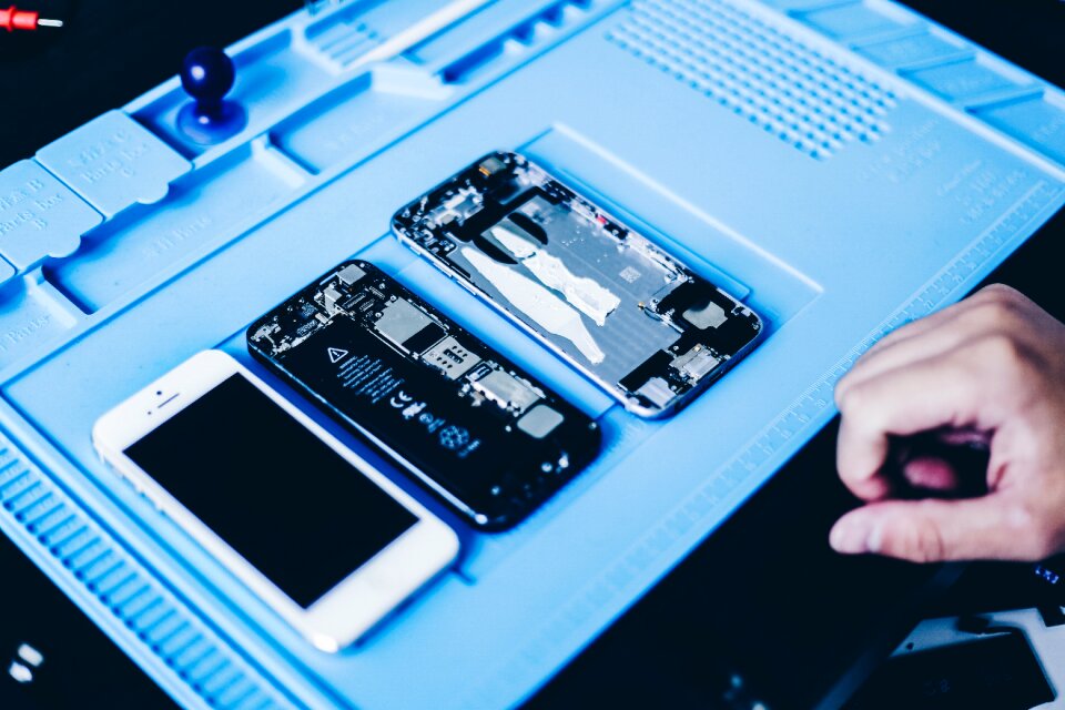 Screen iphone battery
