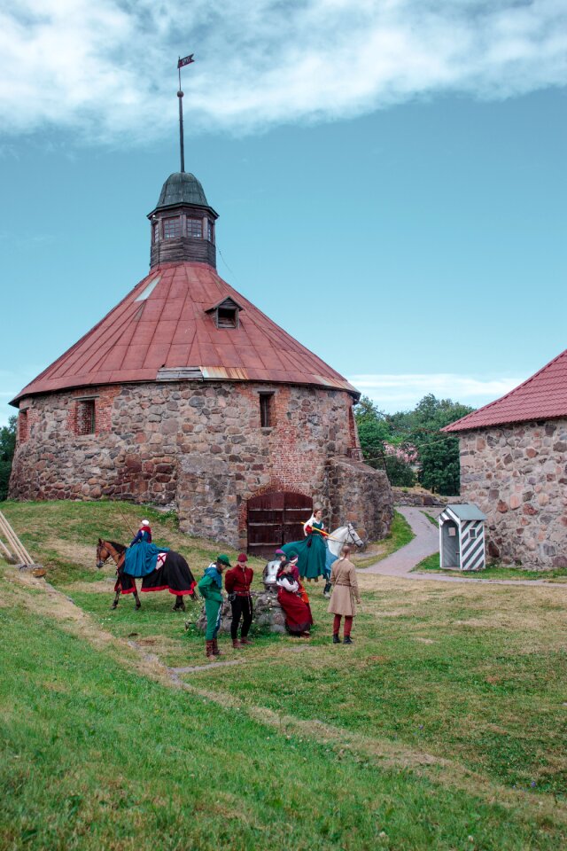 Old castle landscape
