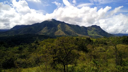 Mountains panorama outdoors