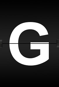 Journal font airport scoreboard