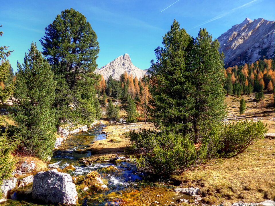 Landscape mountains alpine