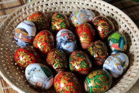 Easter eggs egg color