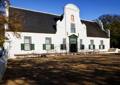 Cape dutch house building