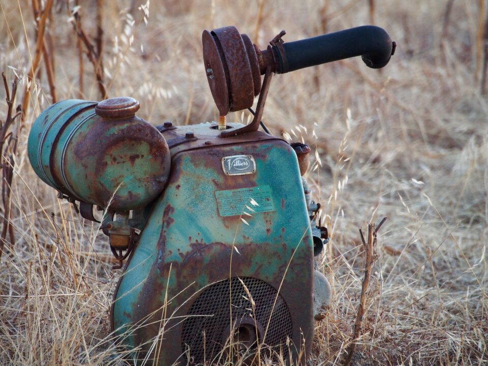 Rusty abandoned