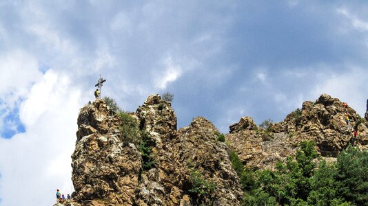 Escalation mountaineering mountain