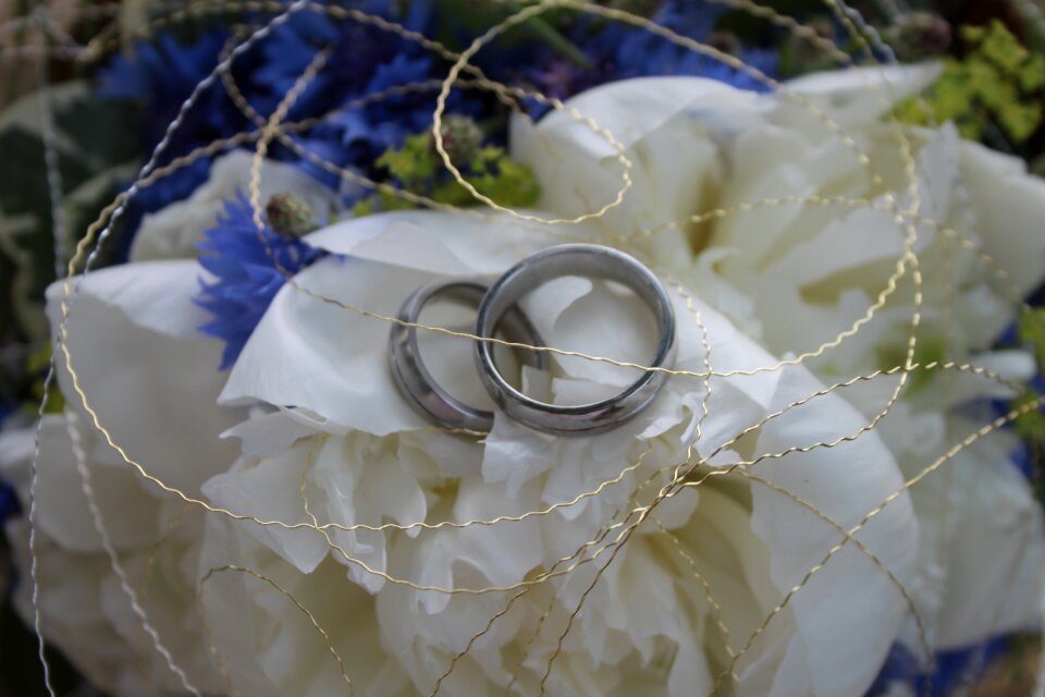 White flowers wedding