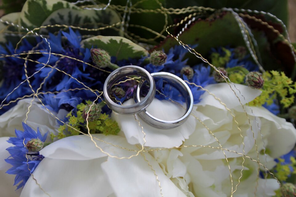 White flowers wedding