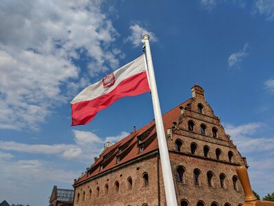 Symbol gdańsk the mast