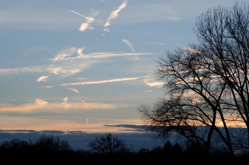 Sunset afterglow mood