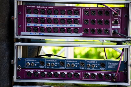 Music stage sound