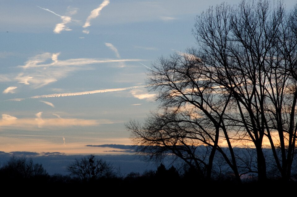 Sunset afterglow mood