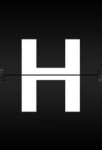 Journal font airport scoreboard