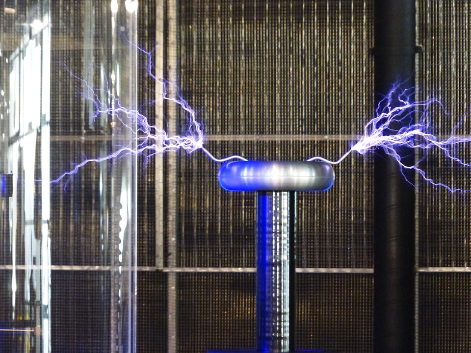 High voltage experimental physics demonstration
