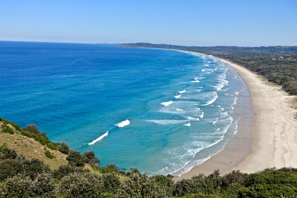 Ocean bay blue