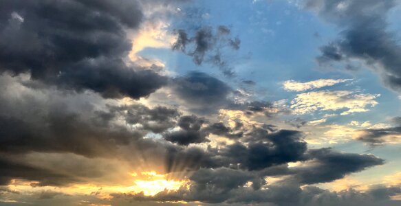 Sky weather sunset photo