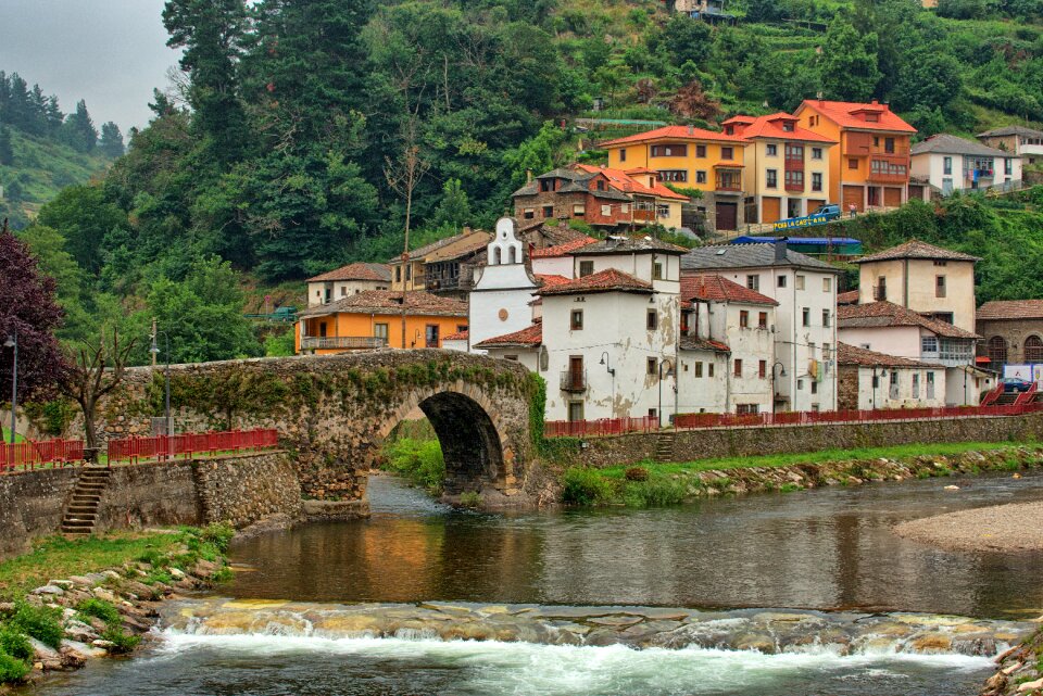 Landscape asturias spain