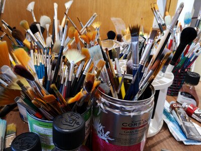 Oil brushes watercolour brushes passion