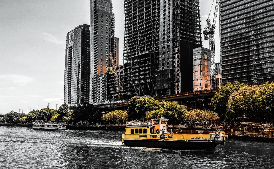 Boat skedaddle yellow photo