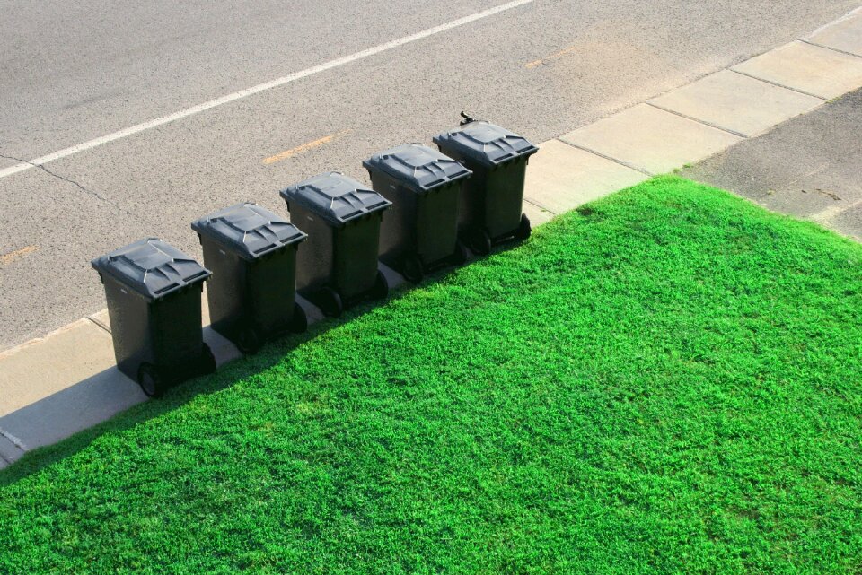 Container disposal garbage