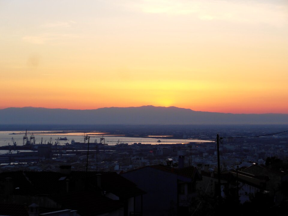 Old city thessaloniki greece