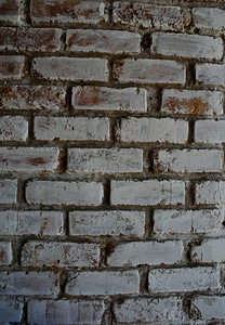 Painted white patterned
