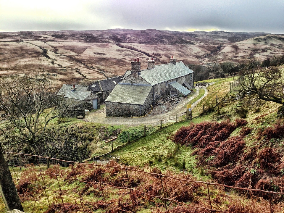 Landscape scenic farm