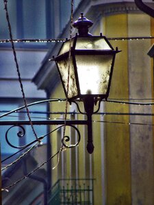 Alley lamppost new door