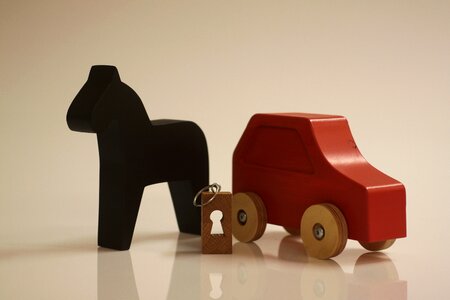 Children play around with the childhood