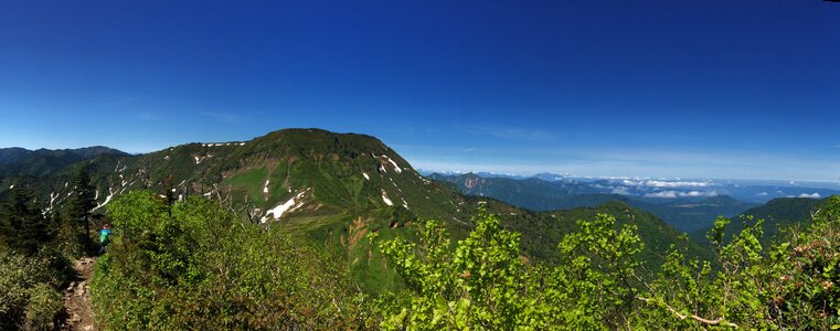 Natural landscape summer photo