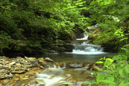 Waterfalls outdoors scenic photo