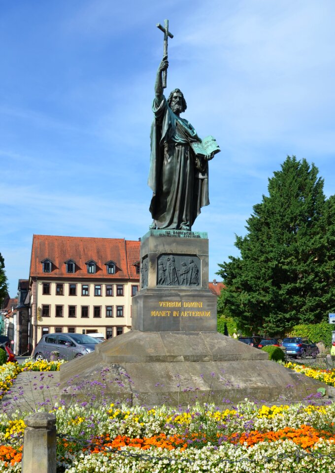 Cross holy sculpture