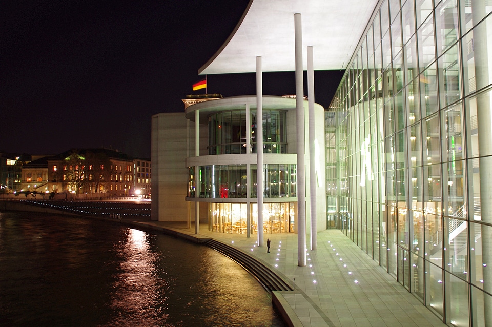 City house facade germany photo