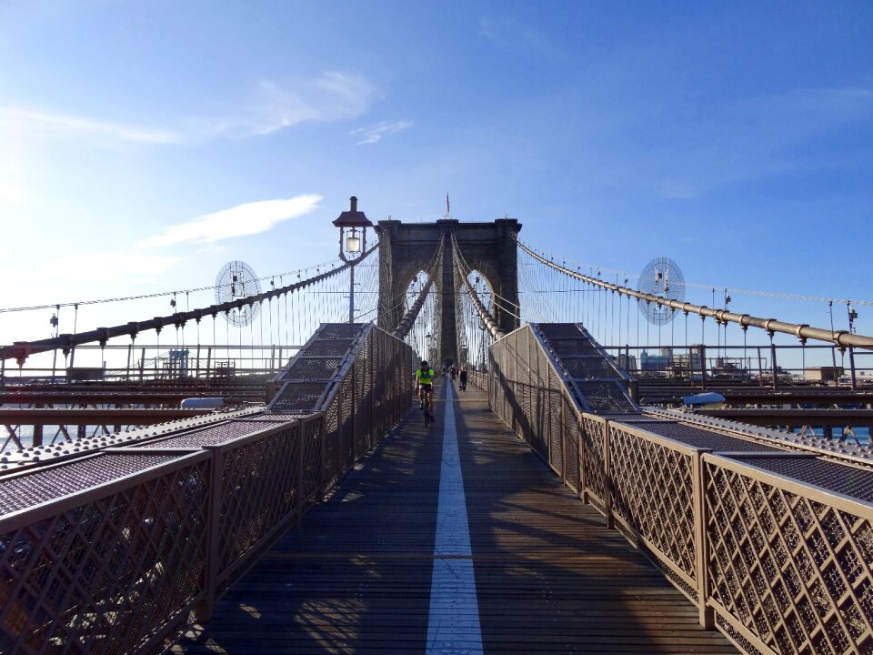 Bridge urban manhattan photo