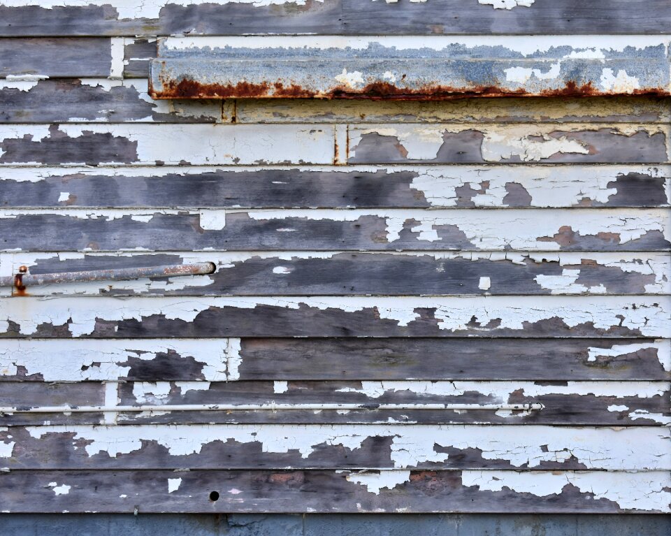 Crumbling architecture facade