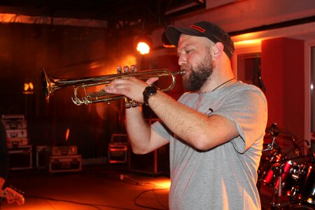 Musician trumpet trúbkar