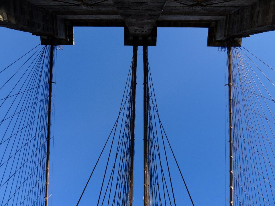 Bridge urban manhattan