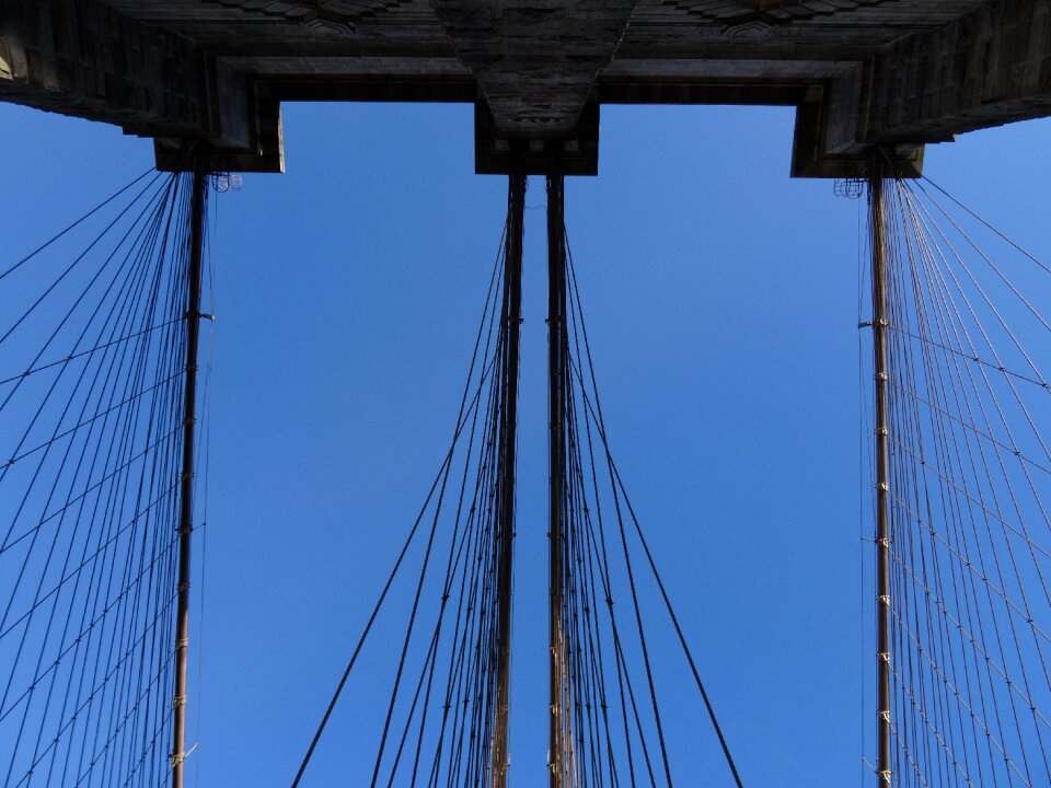 Bridge urban manhattan photo