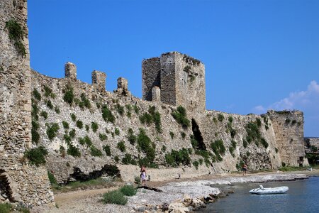Fortress stones coast photo