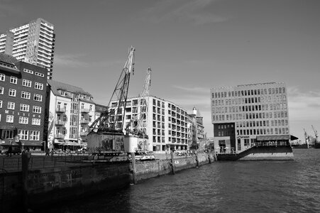 Hamburg port city