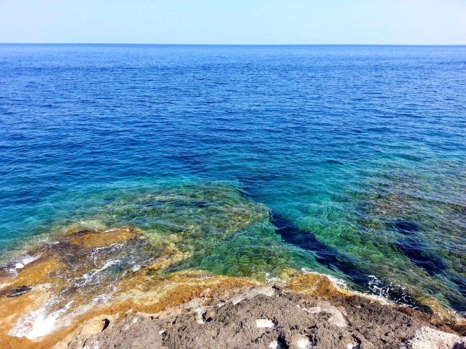Sea summer blue