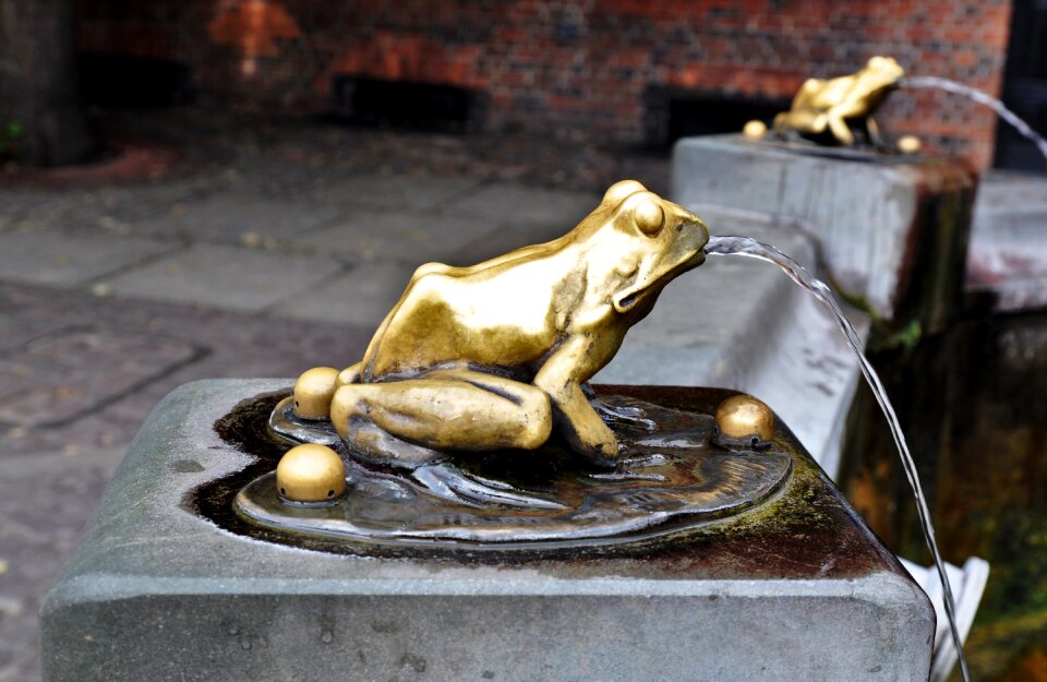 Monument toruń brass