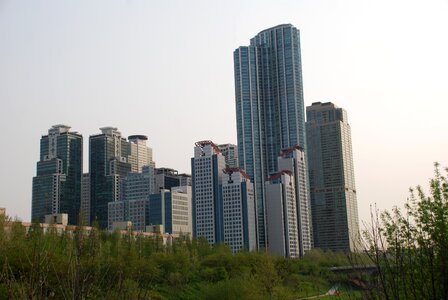 Seoul building gangnam photo