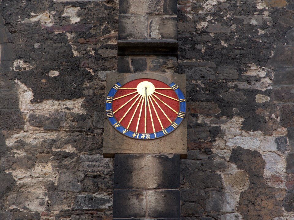 Time indicating sun time