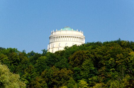 Monument michel mountain niederbayern photo