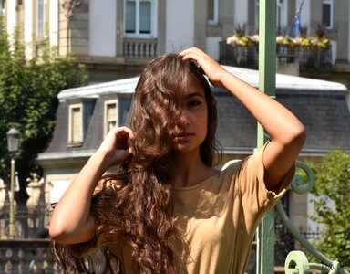 Woman young model