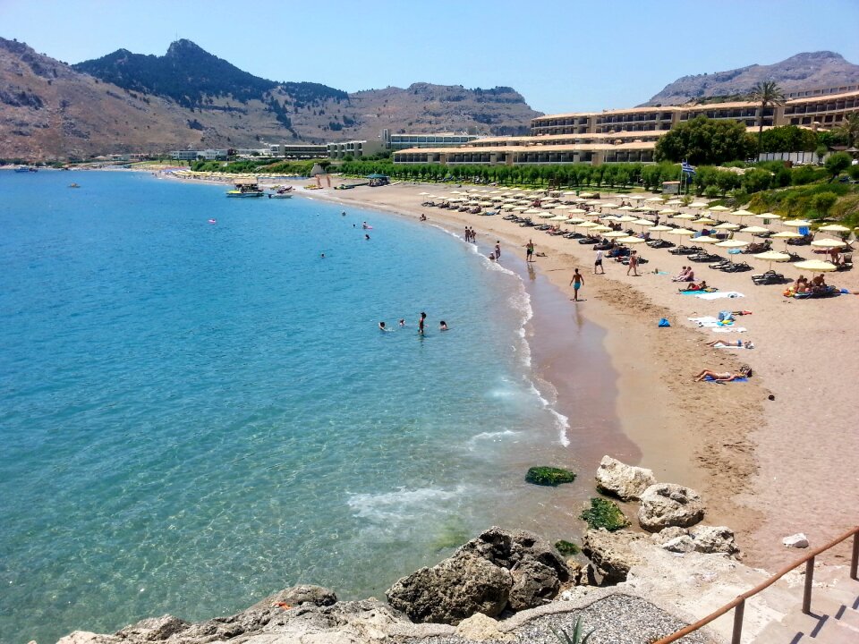 Greek blue vacation